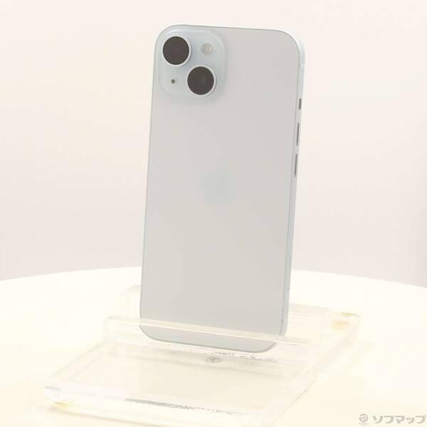 〔中古〕Apple(アップル) iPhone15 256GB ブルー MTMR3J／A SIMフリー〔377-ud〕 | 