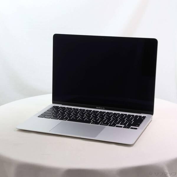 〔中古〕Apple(アップル) MacBook Air 13.3-inch Late-2020 MGN93J／A Apple M1 8コアCPU_7コアGPU 8GB SSD256GB シルバー 〔26.3 Tahoe〕〔258-ud〕 | 