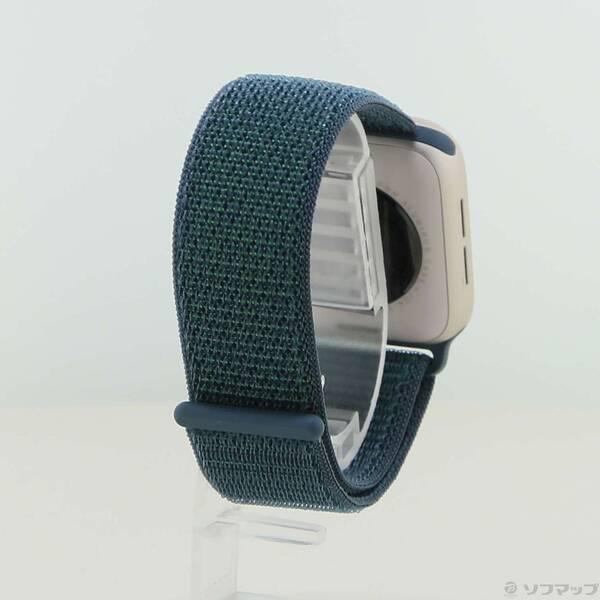 〔中古〕Apple(アップル) Apple Watch SE 第2世代 GPS 40mm スターライトアルミニウムケース レイクグリーンスポーツループ〔377-ud〕 |  | 02