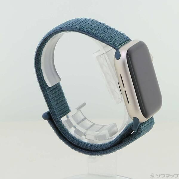 〔中古〕Apple(アップル) Apple Watch SE 第2世代 GPS 40mm スターライトアルミニウムケース レイクグリーンスポーツループ〔377-ud〕 |  | 03