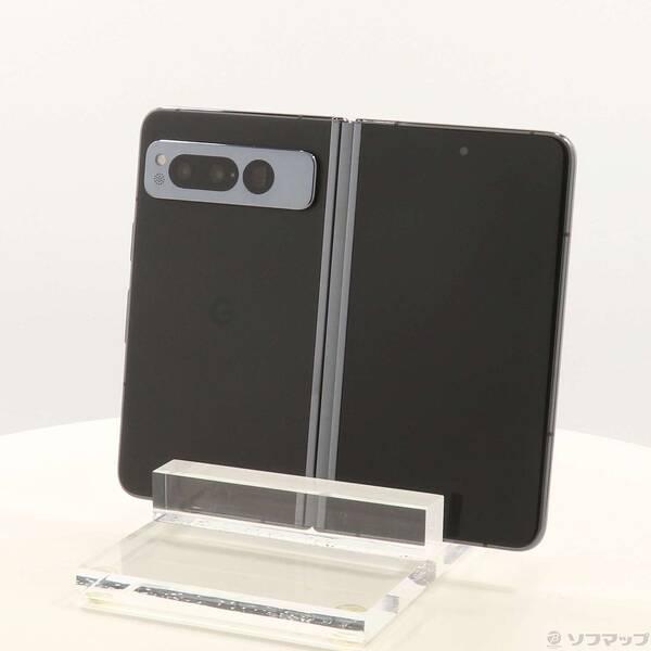 〔中古〕GOOGLE(グーグル) Google Pixel Fold 256GB オブシディアン G0B96 au SIMフリー〔305-ud〕 | 