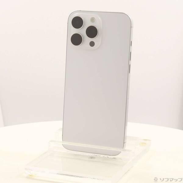 〔中古〕Apple(アップル) iPhone16 Pro Max 512GB ホワイトチタニウム MYWM3J／A SIMフリー〔348-ud〕 | 