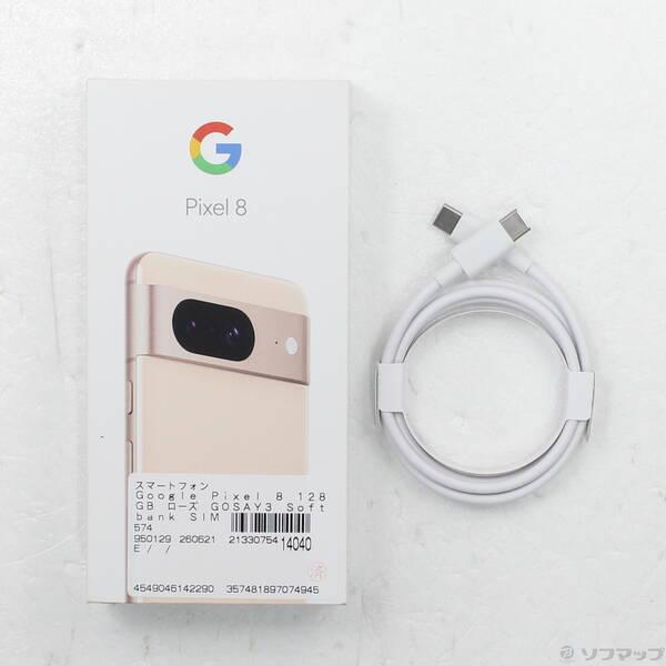 〔中古〕GOOGLE(グーグル) Google Pixel 8 128GB ローズ GOSAY3 Softbank SIMフリー〔269-ud〕 |  | 04