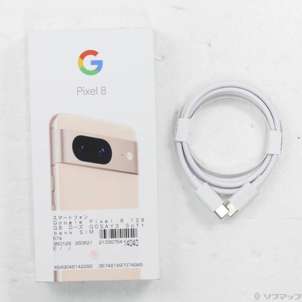 〔中古〕GOOGLE(グーグル) Google Pixel 8 128GB ローズ GOSAY3 Softbank SIMフリー〔262-ud〕 |  | 04
