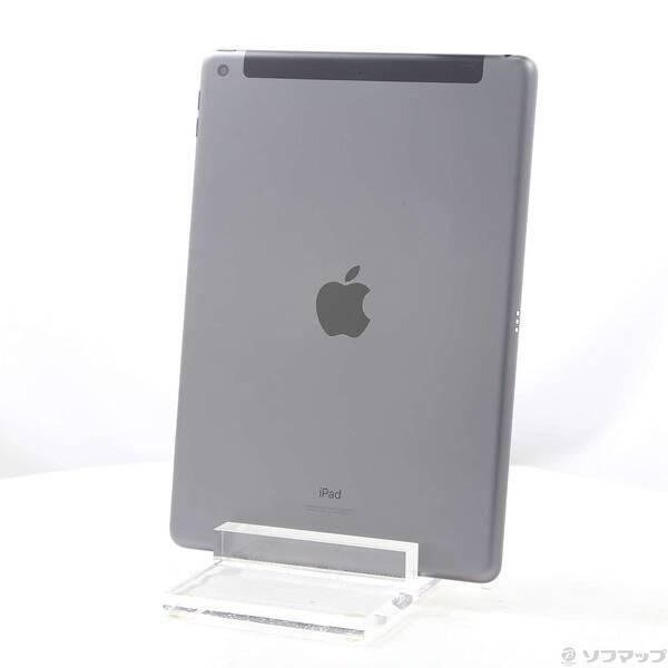 〔中古〕Apple(アップル) iPad 第7世代 128GB スペースグレイ MW6E2J／A auロック解除SIMフリー〔269-ud〕 | 