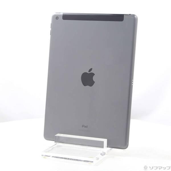 〔中古〕Apple(アップル) iPad 第7世代 128GB スペースグレイ MW6E2J／A auロック解除SIMフリー〔377-ud〕 | 
