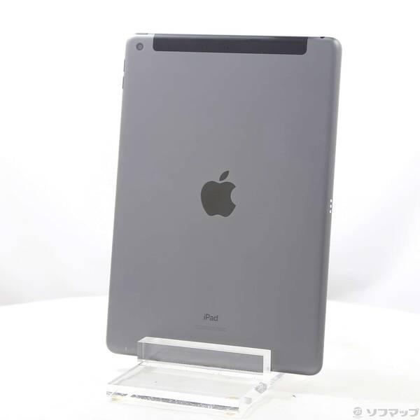 〔中古〕Apple(アップル) iPad 第7世代 128GB スペースグレイ MW6E2J／A auロック解除SIMフリー〔295-ud〕 | 