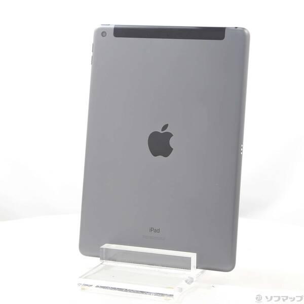 〔中古〕Apple(アップル) iPad 第7世代 128GB スペースグレイ MW6E2J／A auロック解除SIMフリー〔349-ud〕 | 