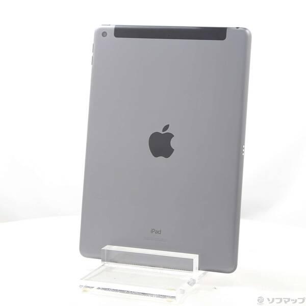 〔中古〕Apple(アップル) iPad 第7世代 128GB スペースグレイ MW6E2J／A auロック解除SIMフリー〔377-ud〕 | 
