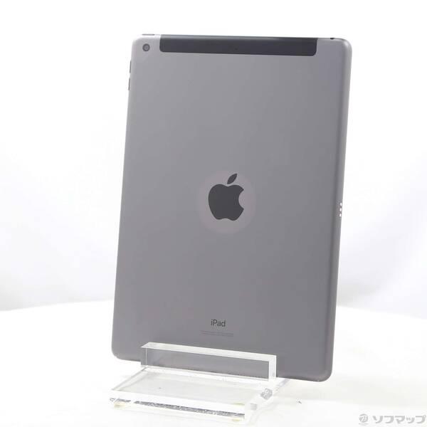 〔中古〕Apple(アップル) iPad 第7世代 128GB スペースグレイ MW6E2J／A auロック解除SIMフリー〔198-ud〕 | 