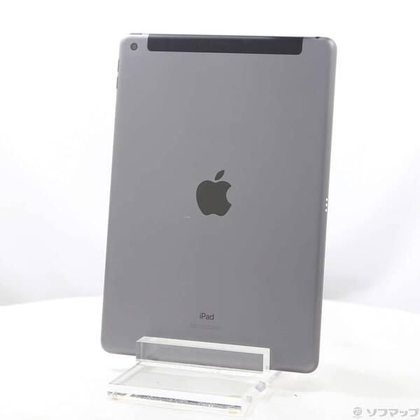 〔中古〕Apple(アップル) iPad 第7世代 128GB スペースグレイ MW6E2J／A auロック解除SIMフリー〔269-ud〕 | 