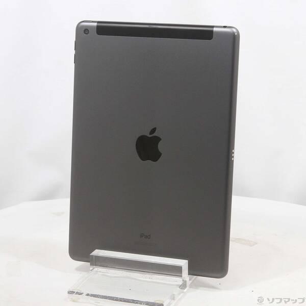 〔中古〕Apple(アップル) iPad 第7世代 128GB スペースグレイ MW6E2J／A auロック解除SIMフリー〔262-ud〕 | 