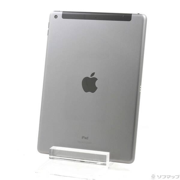 〔中古〕Apple(アップル) iPad 第7世代 128GB スペースグレイ MW6E2J／A auロック解除SIMフリー〔295-ud〕 | 