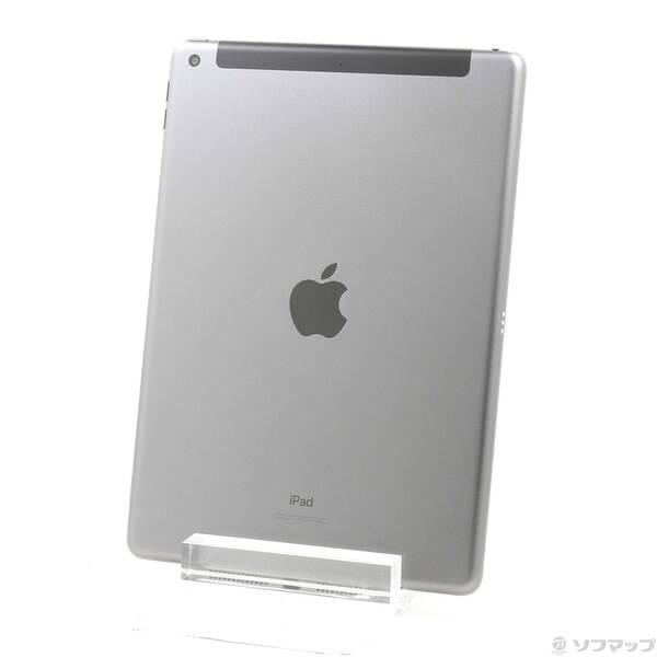 〔中古〕Apple(アップル) iPad 第7世代 128GB スペースグレイ MW6E2J／A auロック解除SIMフリー〔371-ud〕 | 