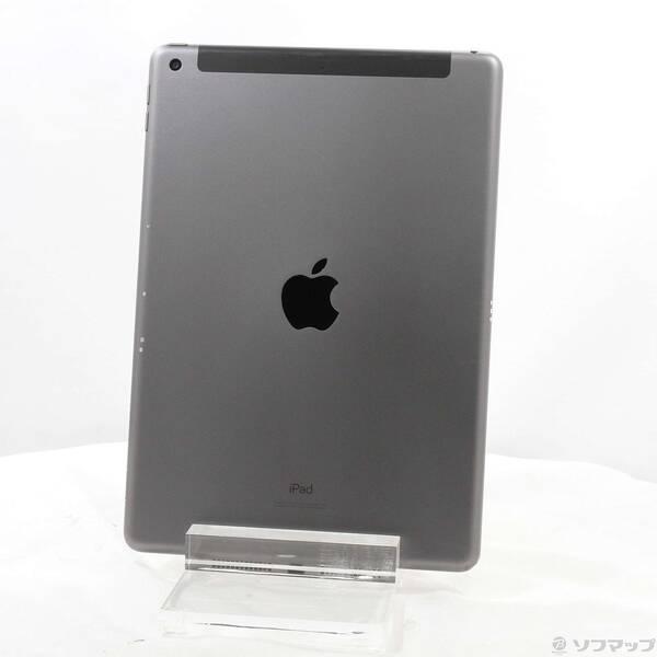 〔中古〕Apple(アップル) iPad 第7世代 128GB スペースグレイ MW6E2J／A auロック解除SIMフリー〔297-ud〕 | 