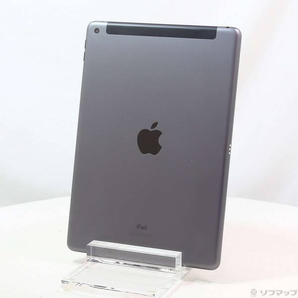 〔中古〕Apple(アップル) iPad 第7世代 128GB スペースグレイ MW6E2J／A auロック解除SIMフリー〔371-ud〕 | 