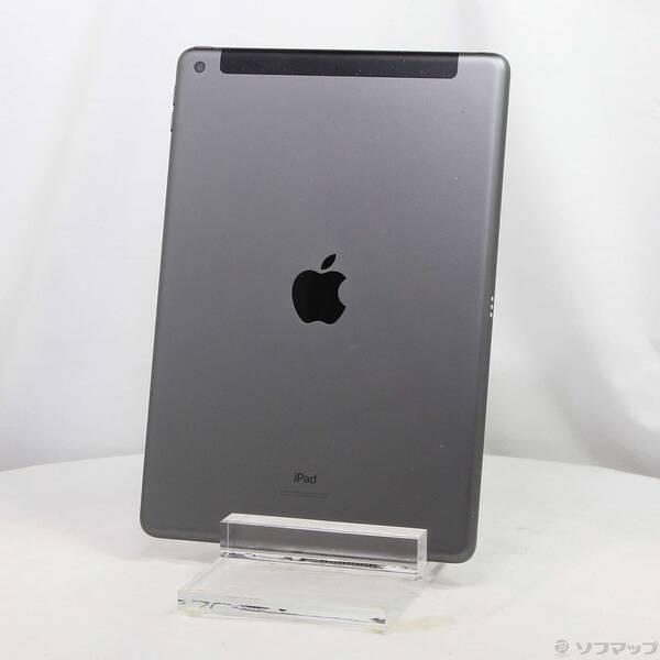 〔中古〕Apple(アップル) iPad 第7世代 32GB スペースグレイ MW6A2J／A auロック解除SIMフリー〔348-ud〕 | 