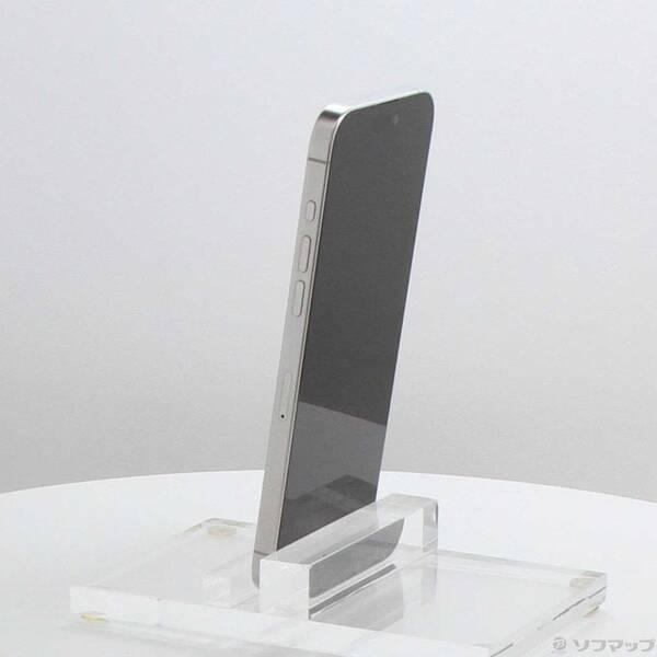 〔中古〕Apple(アップル) iPhone15 Pro Max 1TB ホワイトチタニウム MU703J／A SIMフリー〔368-ud〕 |  | 01