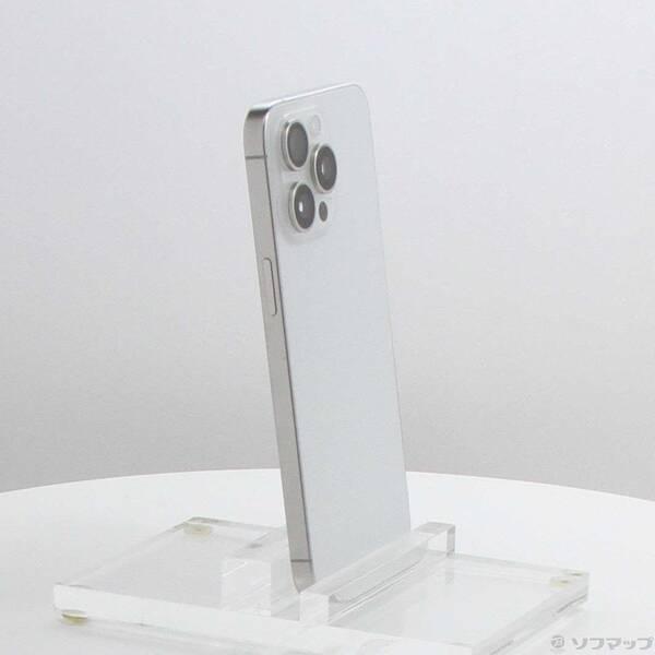 〔中古〕Apple(アップル) iPhone15 Pro Max 1TB ホワイトチタニウム MU703J／A SIMフリー〔368-ud〕 |  | 03