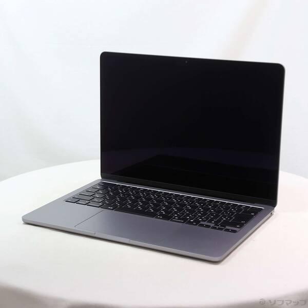 〔中古〕Apple(アップル) MacBook Air 13.6-inch Mid-2022 MLXW3J／A Apple M2 8コアCPU_8コアGPU 8GB SSD256GB スペースグレイ 〔26.3 Tahoe〕〔262-ud〕 | 