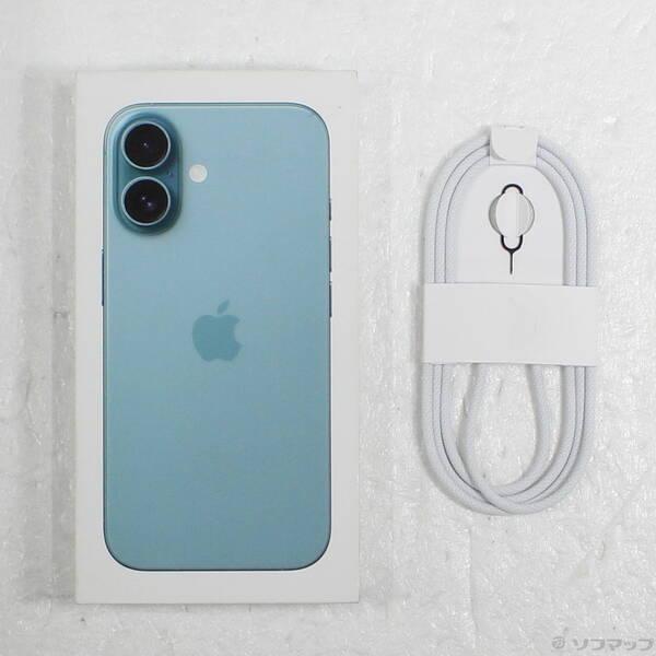 〔中古〕Apple(アップル) iPhone16 128GB ティール MYDV3J／A SIMフリー〔371-ud〕 |  | 04