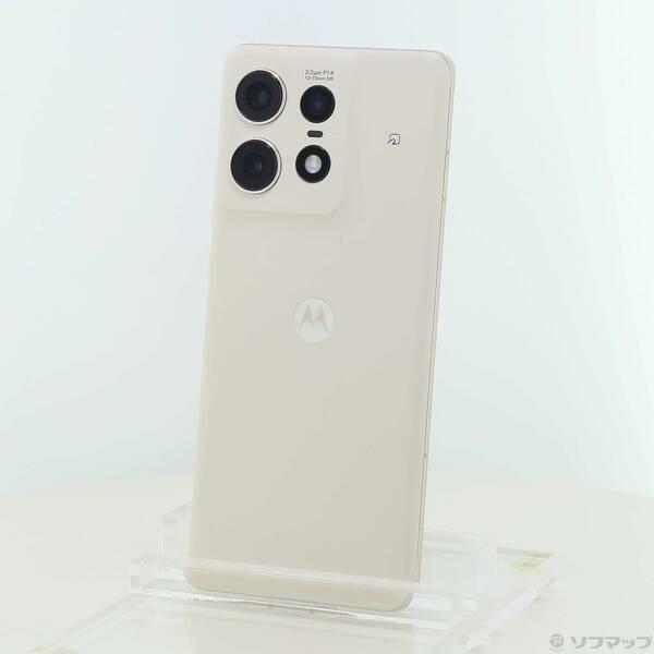 〔中古〕Motorola(モトローラ) motorola edge 50s pro 256GB バニラクリーム MOSAH3 Softbank SIMフリー〔262-ud〕 | 