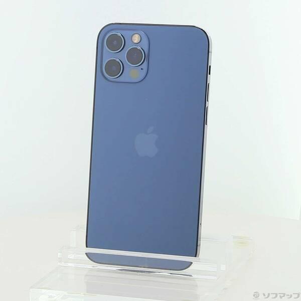 〔中古〕Apple(アップル) iPhone12 Pro 128GB パシフィックブルー MGM83J／A SIMフリー〔305-ud〕 | 