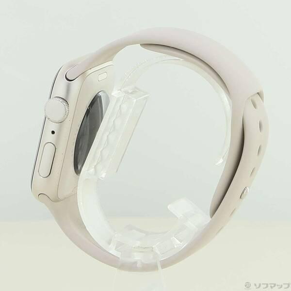 〔中古〕Apple(アップル) Apple Watch SE 第2世代 GPS 44mm スターライトアルミニウムケース スターライトスポーツバンド〔377-ud〕 |  | 01