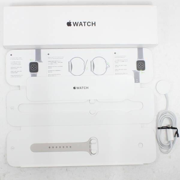 〔中古〕Apple(アップル) Apple Watch SE 第2世代 GPS 44mm スターライトアルミニウムケース スターライトスポーツバンド〔377-ud〕 |  | 04