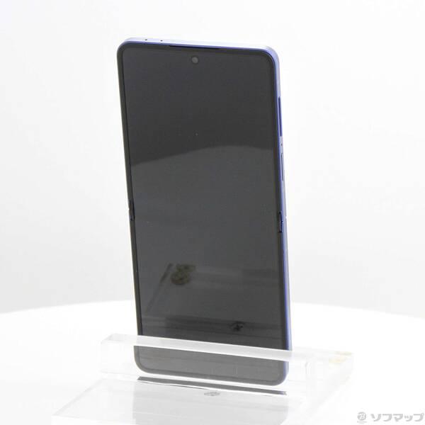 〔中古〕SAMSUNG(サムスン) Galaxy Z Flip7 256GB ブルーシャドウ SM-F766Z Softbank SIMフリー〔348-ud〕 |  | 02