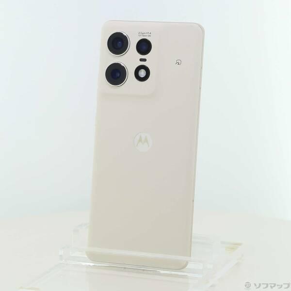 〔中古〕Motorola(モトローラ) motorola edge 50s pro 256GB バニラクリーム MOSAH3 Softbank SIMフリー〔258-ud〕 | 