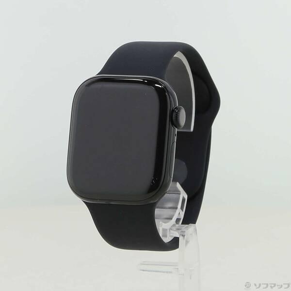 〔中古〕Apple(アップル) Apple Watch Series 11 GPS 42mm ジェットブラックアルミニウムケース ブラックスポーツバンド〔377-ud〕 | 
