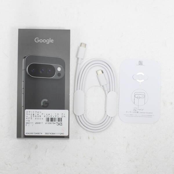 〔中古〕GOOGLE(グーグル) Google Pixel 10 Pro 256GB オブシディアン GN4F5 docomo SIMフリー〔368-ud〕 |  | 04