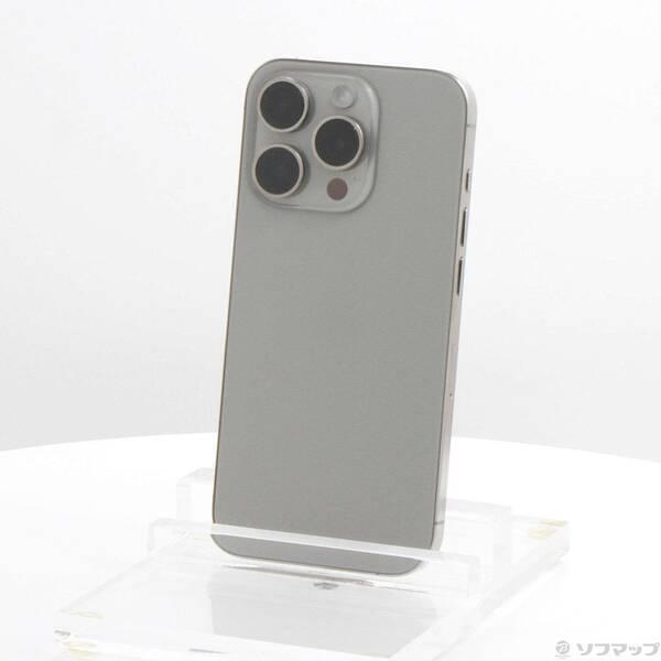 〔中古〕Apple(アップル) iPhone15 Pro 128GB ナチュラルチタニウム MTU93J／A SIMフリー〔269-ud〕 | 