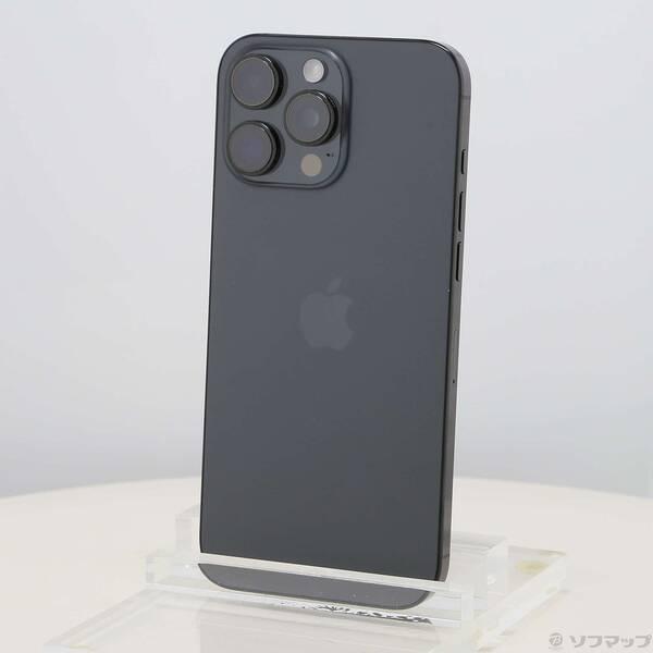 〔中古〕Apple(アップル) iPhone16 Pro Max 256GB ブラックチタニウム MYWG3J／A SIMフリー〔198-ud〕 | 