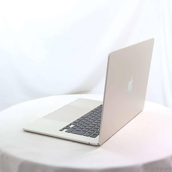 〔中古〕Apple(アップル) MacBook Air 15.3-inch Early-2025 MW1J3J／A Apple M4 10コアCPU_10コアGPU 16GB SSD256GB スターライト 〔26.3 Tahoe〕〔297-ud〕 |  | 01