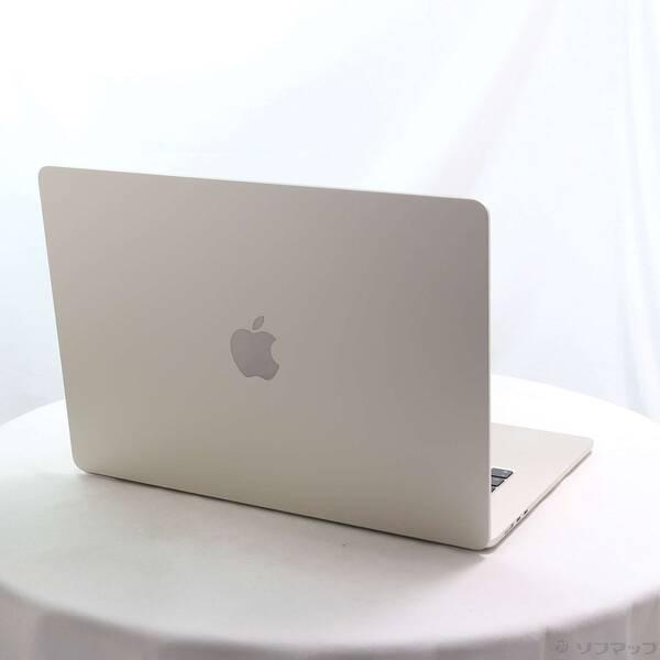 〔中古〕Apple(アップル) MacBook Air 15.3-inch Early-2025 MW1J3J／A Apple M4 10コアCPU_10コアGPU 16GB SSD256GB スターライト 〔26.3 Tahoe〕〔297-ud〕 |  | 02