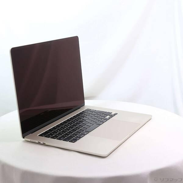 〔中古〕Apple(アップル) MacBook Air 15.3-inch Early-2025 MW1J3J／A Apple M4 10コアCPU_10コアGPU 16GB SSD256GB スターライト 〔26.3 Tahoe〕〔297-ud〕 |  | 03