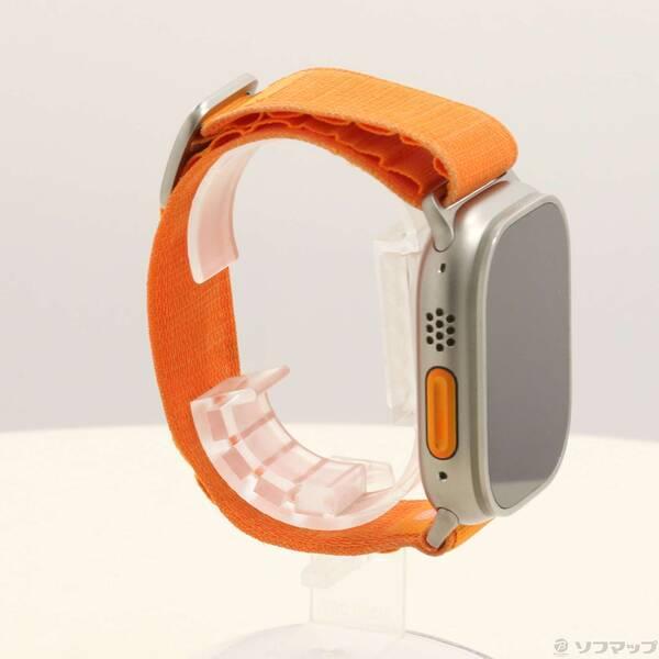 〔中古〕Apple(アップル) Apple Watch Ultra GPS + Cellular 49mm チタニウムケース オレンジアルパインループ〔377-ud〕 |  | 03