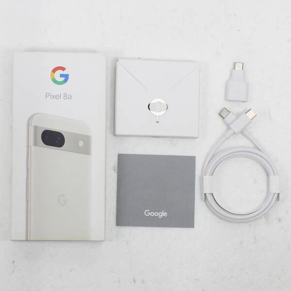 〔中古〕GOOGLE(グーグル) Google Pixel 8a 128GB ポーセリン GOSBA3 Softbank SIMフリー〔348-ud〕 |  | 04