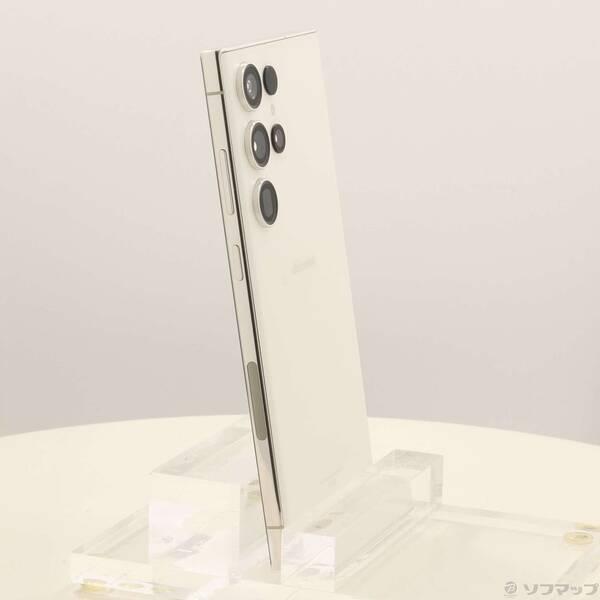 中古〕SAMSUNG(サムスン) Galaxy S23 Ultra 256GB クリーム SC-52D