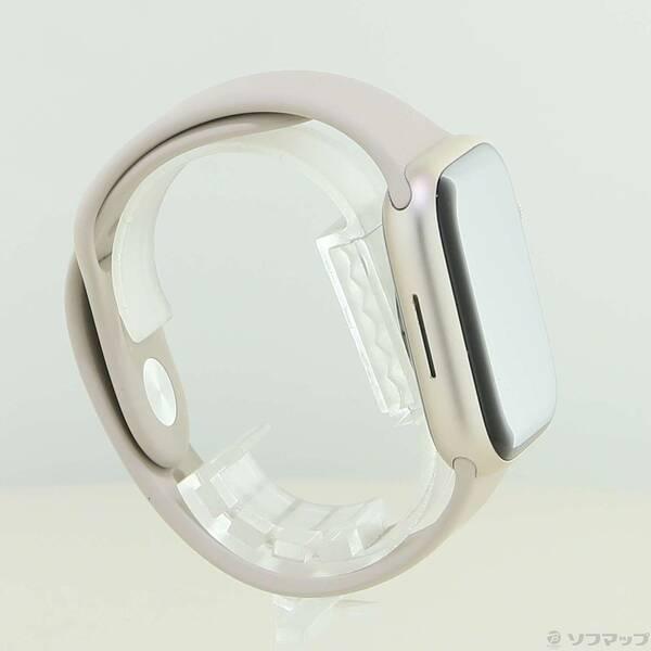〔中古〕Apple(アップル) Apple Watch Series 9 GPS + Cellular 45mm スターライトアルミニウムケース スターライトスポーツバンド〔377-ud〕 |  | 03