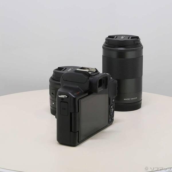 〔中古〕Canon(キヤノン) EOS Kiss M2 ダブルズームキット ブラック〔295-ud〕 |  | 01