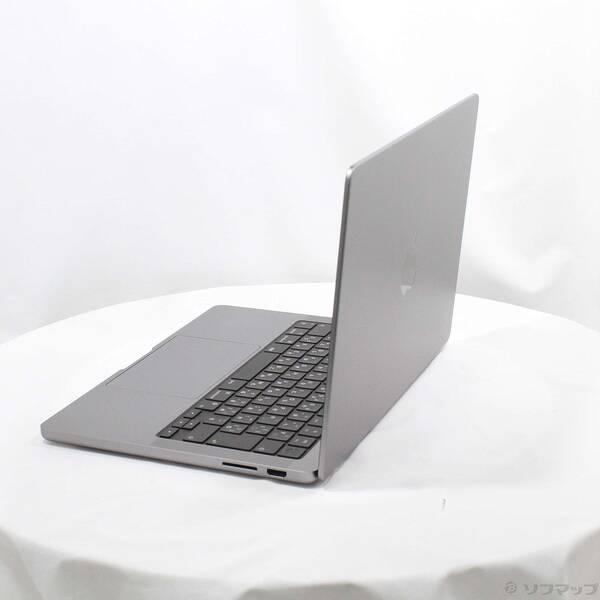 〔中古〕Apple(アップル) MacBook Pro 14.2-inch Late-2023 MTL73J／A Apple M3 8コアCPU_10コアGPU 8GB SSD512GB スペースグレイ 〔26.3 Tahoe〕〔377-ud〕 |  | 01