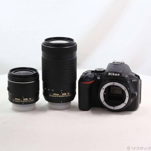 〔中古〕Nikon(ニコン) NIKON D5600 ダブルズームキット ブラック〔371-ud〕 | 