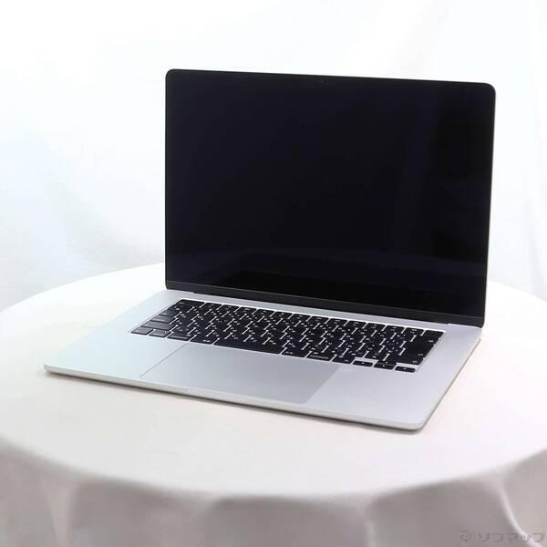 〔中古〕Apple(アップル) MacBook Air 15.3-inch Mid-2023 MQKR3J／A Apple M2 8コアCPU_10コアGPU 8GB SSD256GB シルバー 〔26.1 Tahoe〕〔258-ud〕 | 