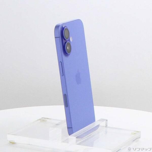 〔中古〕Apple(アップル) iPhone16 256GB ウルトラマリン FYE03J／A SIMフリー〔262-ud〕 |  | 03