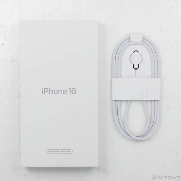 〔中古〕Apple(アップル) iPhone16 256GB ウルトラマリン FYE03J／A SIMフリー〔262-ud〕 |  | 04