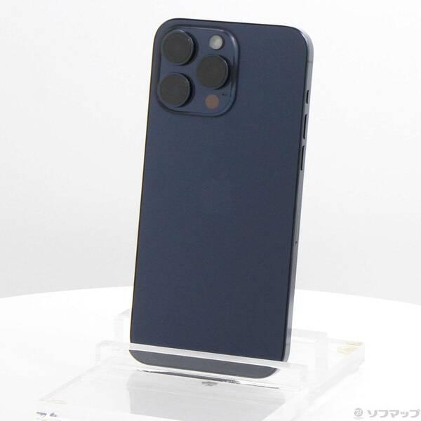〔中古〕Apple(アップル) iPhone15 Pro Max 256GB ブルーチタニウム MU6T3J／A SIMフリー〔377-ud〕 | 