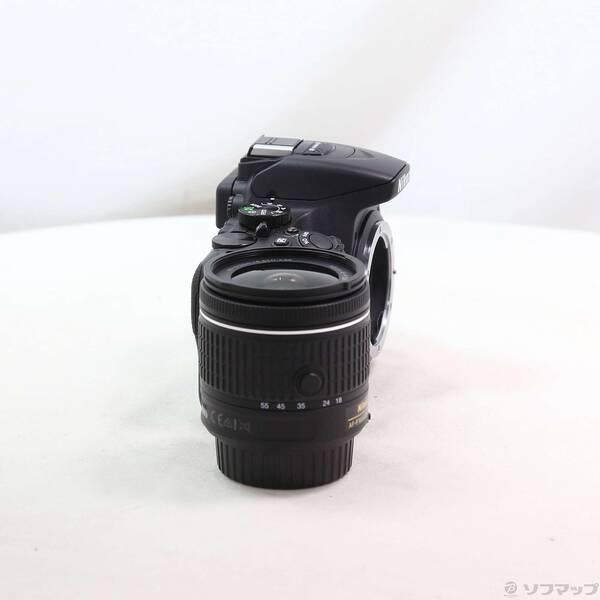 〔中古〕Nikon(ニコン) NIKON D5600 18-55 VR レンズキット ブラック〔371-ud〕 |  | 03